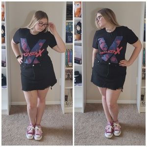 HT | Unisex Black Monsta X Photo X Tee